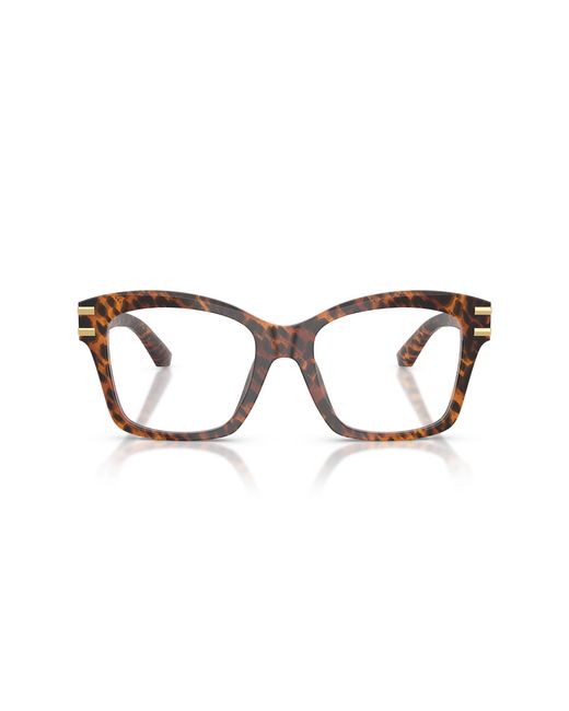 Dolce & Gabbana Black Dg3419 3470 Optical Frames Acetate Transparent Squared Normal