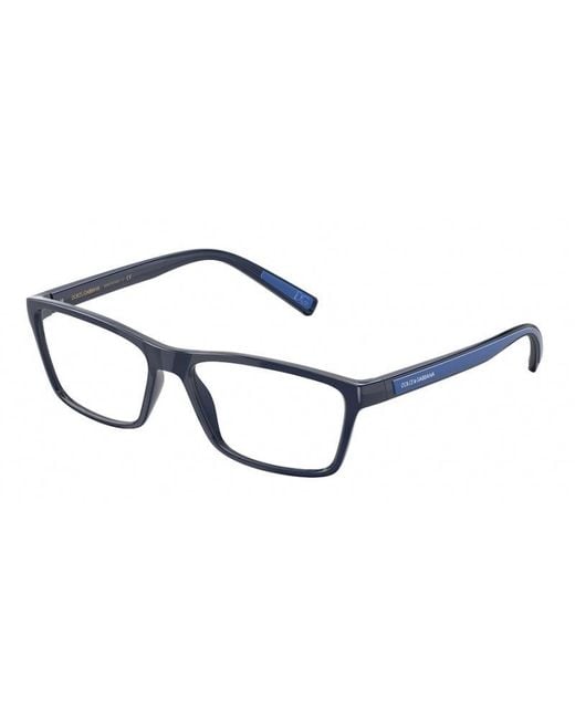 Dolce & Gabbana Black Dg5072 3294 Optical Frames Plastic Squared for men