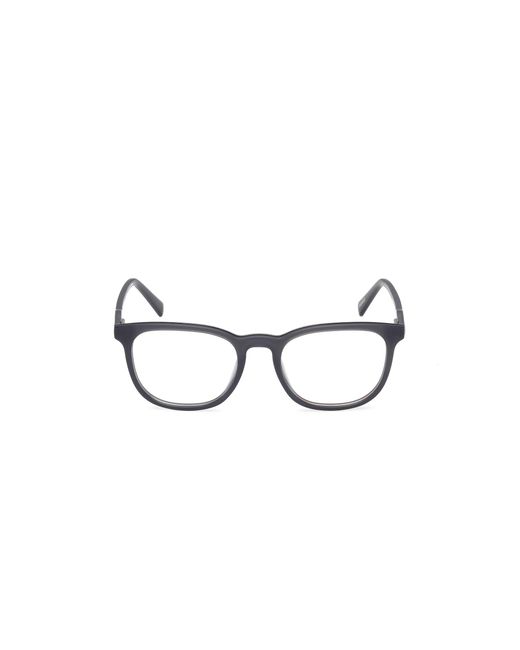 Timberland Black Tb50066 020 Optical Frames Injected Round Normal for men