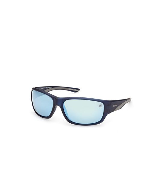 Timberland Black Tb00084 91D Sunglasses Injected Squared Polarized for men