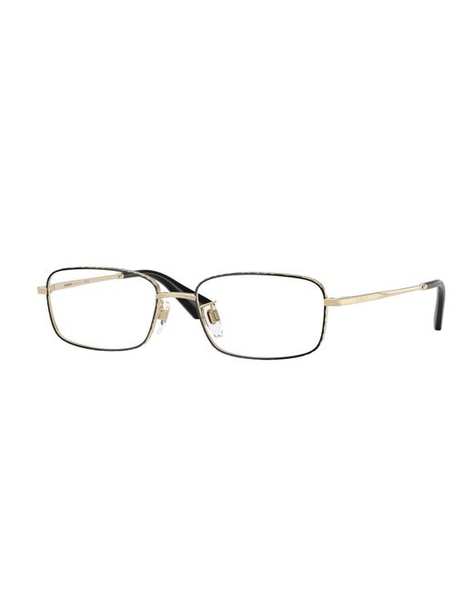 Burberry Black Be1402D 1326 Optical Frames Metal Transparent Squared Normal for men