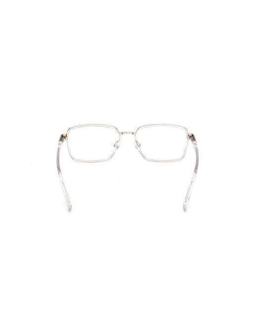 Guess Black Gu50371 026 Optical Frames Metal Squared Normal for men
