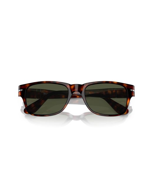Persol Black Po3288S 24/31 Sunglasses Plastic Squared Normal for men
