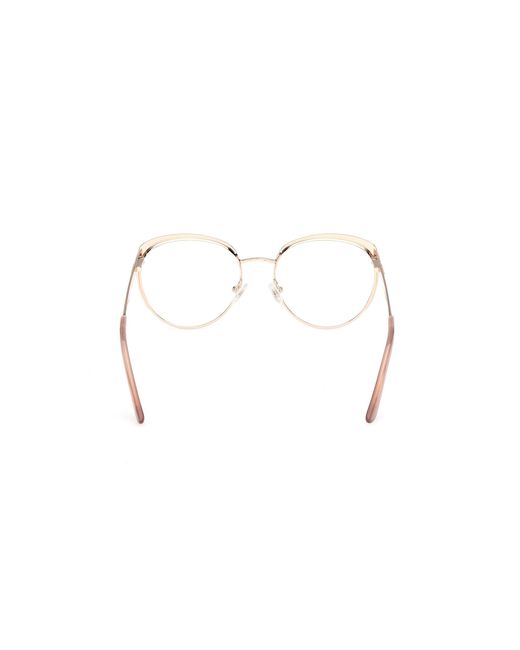 Guess Black Gu50250 059 Optical Frames Metal Round Normal