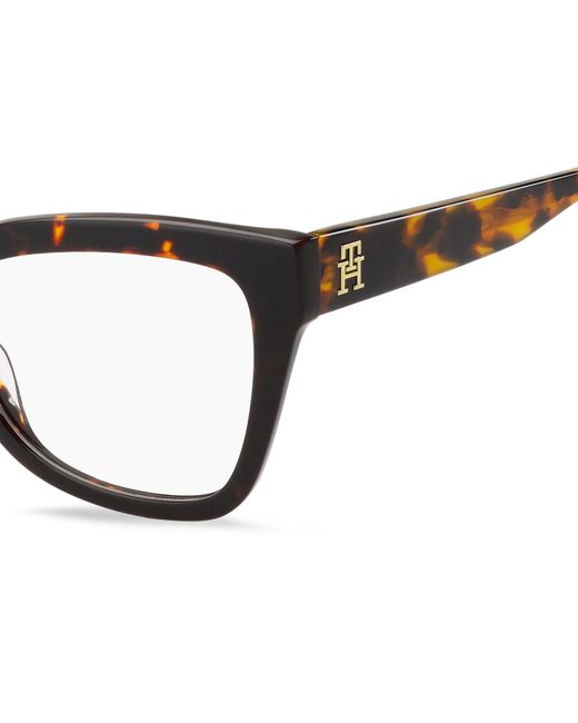 Tommy Hilfiger Black Th 2053 086 Optical Frames Acetate Squared