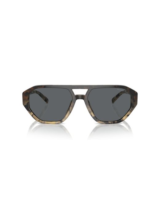 Michael Kors Black Mk2219U Zurich 394287 Sunglasses Acetate Pilot Normal for men