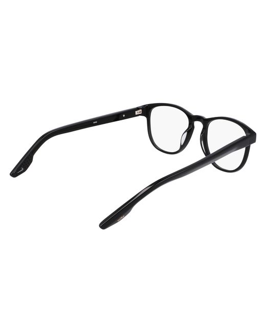 Nike Black 7162 001 Optical Frames Recycled Pet Round Normal for men