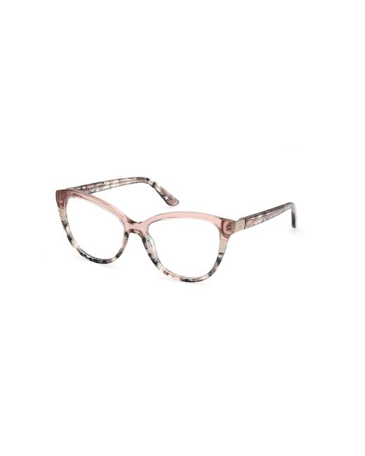 Guess Black Gm50011 053 Optical Frames Acetate Cat Eye Normal