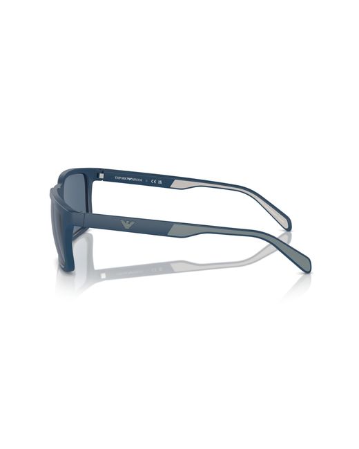 Emporio Armani Black Ea4219 576380 Sunglasses Injected Squared Normal for men