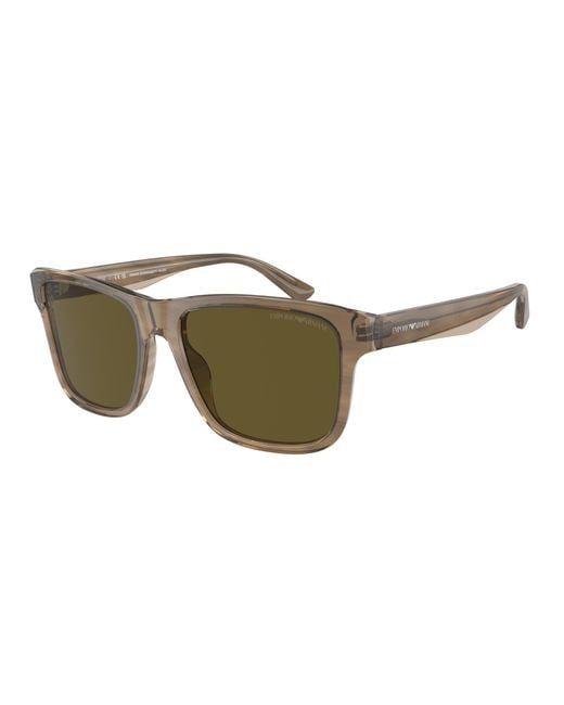 Emporio Armani Black Ea4208 605573 Sunglasses Acetate Pillow Normal for men