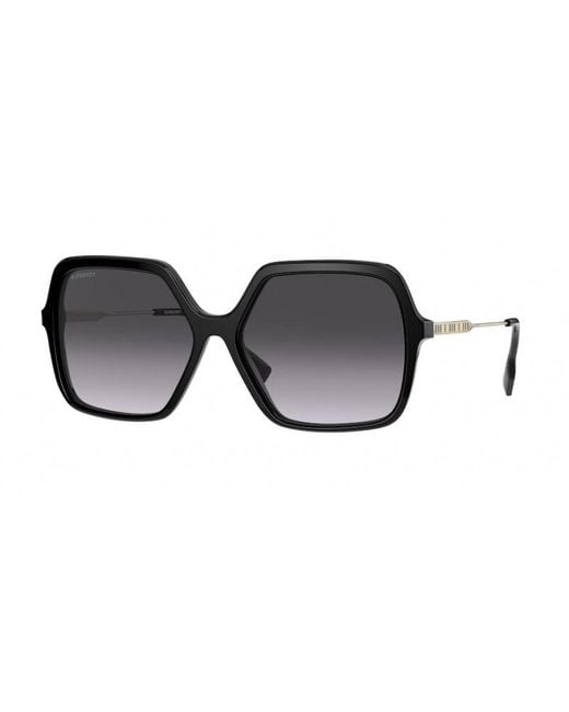 Burberry Black Be4324 30018G Sunglasses Plastic Squared Nuanced