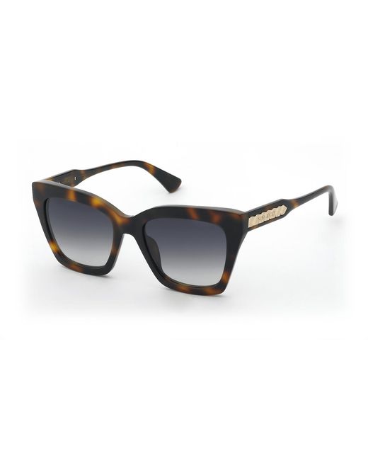 Nina Ricci Black Snr463 752 Sunglasses Acetate Smoke Butterfly Normal Nuanced