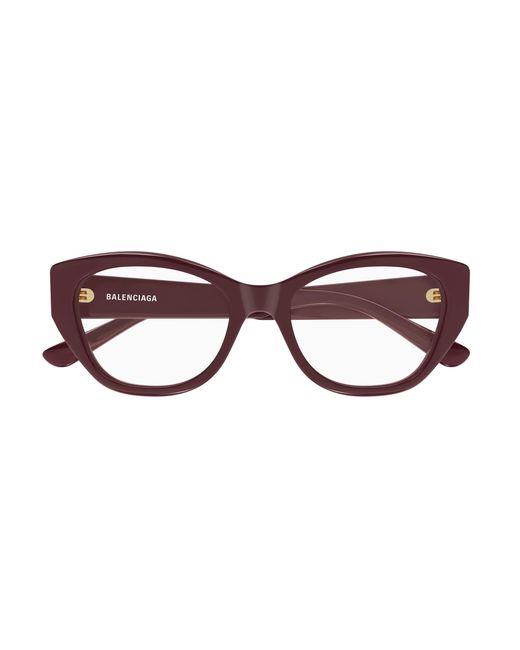 Balenciaga Black Bb0481O 003 Optical Frames Acetate Transparent Cat Eye