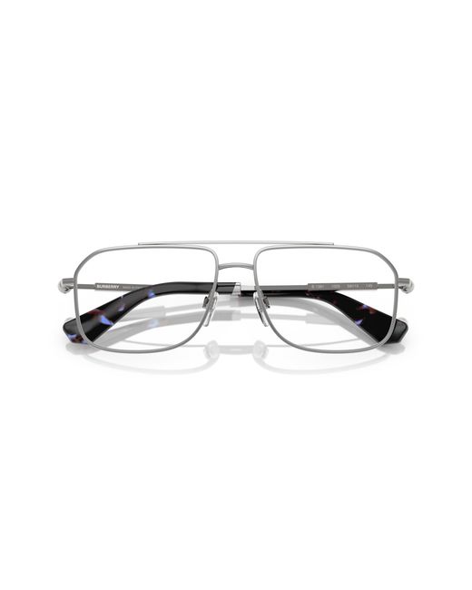 Burberry Black Be1391 1005 Optical Frames Metal Squared Normal for men