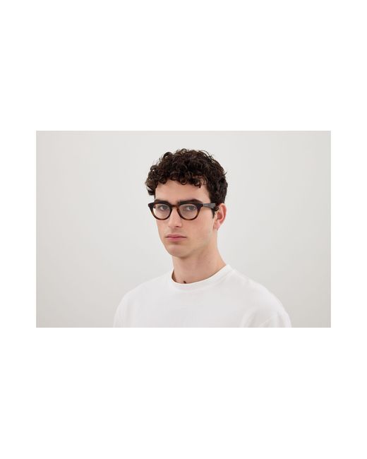 Gucci Black Gg1934O 002 Optical Frames Injected Transparent Squared for men