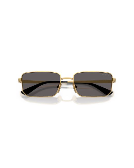 Vogue Eyewear Black Vo4352S 280/87 Sunglasses Metal Geometric Normal