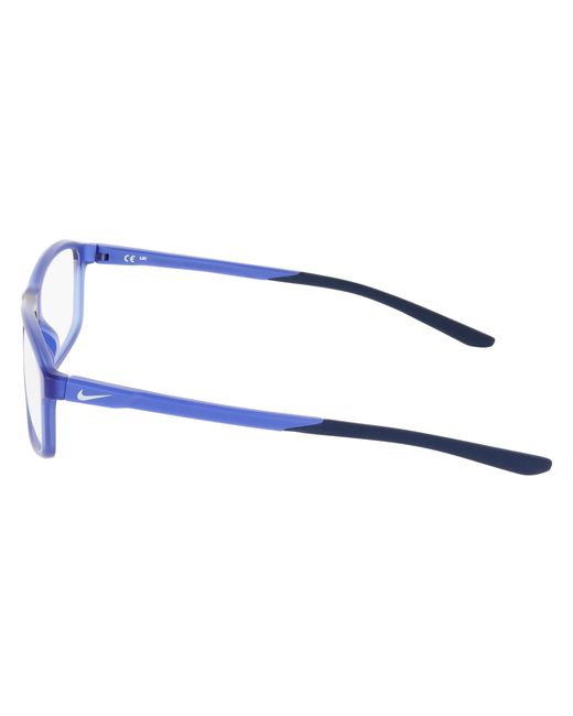 Nike Black 7291 431 Optical Frames Bio-Inject Squared Normal for men