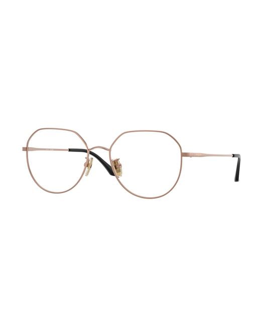 Vogue Eyewear Black Vo4301D 5075 Optical Frames Metal Geometric Normal