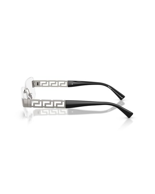 Versace Black Ve1310 1001 Optical Frames Metal Pillow Normal for men
