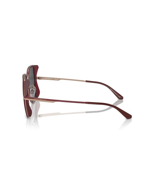 Emporio Armani Black Ea2142D 333487 Sunglasses Metal Squared Normal