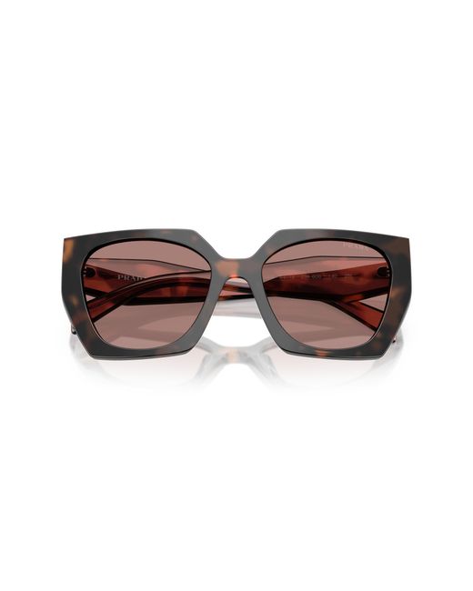 Prada Black Pr 15Ws 23A60B Sunglasses Acetate Squared Normal