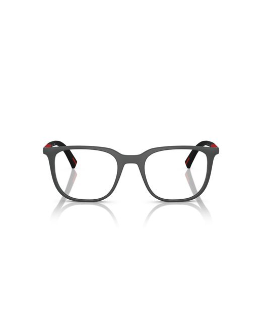 Prada Linea Rossa Black Ps 04Rv Ufk1O1 Optical Frames Injected Transparent Pillow Normal for men