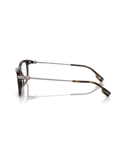 Burberry Black Be2384 3002 Optical Frames Acetate Transparent Squared Normal for men