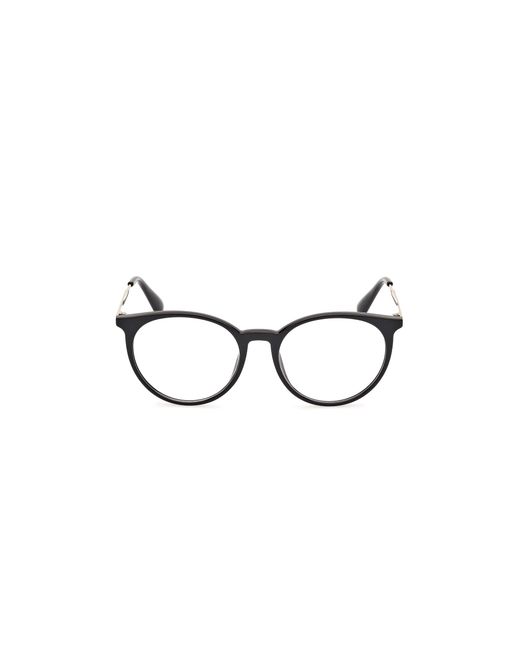 MAX&Co. Black Mo5145 001 Optical Frames Injected Round Normal