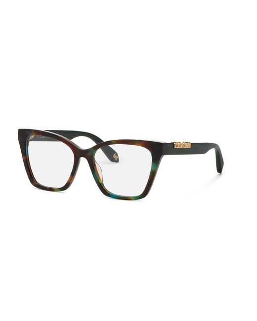 Roberto Cavalli Black Vrc159M 0V34 Optical Frames Acetate Butterfly