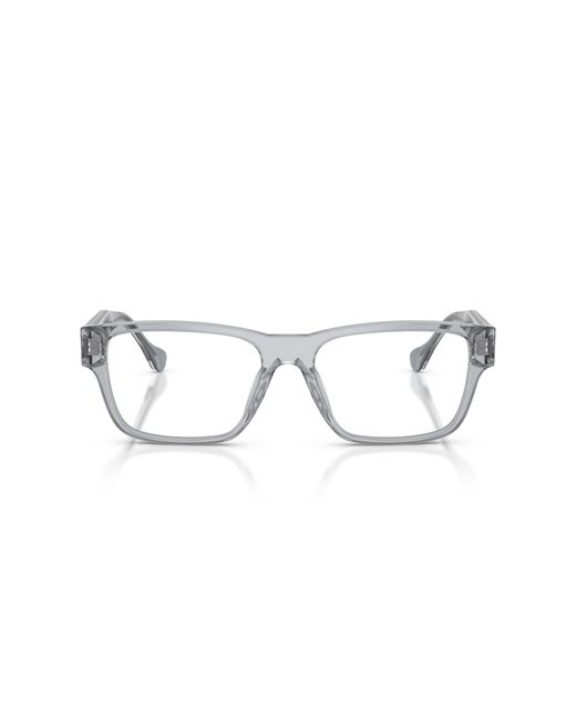 Versace Black Ve3390U 5432 Optical Frames Acetate Transparent Squared Normal for men