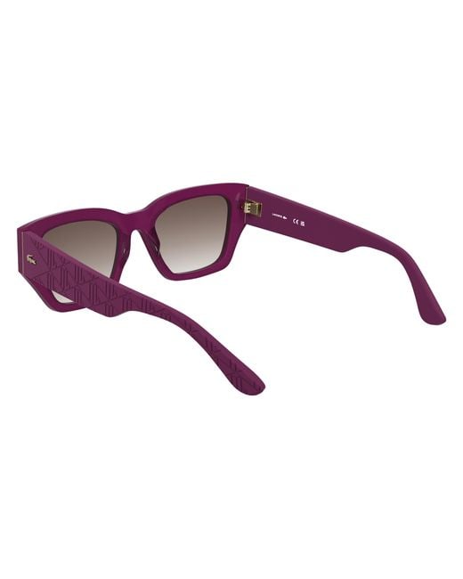 Lacoste Black L6053S 526 Sunglasses Acetate Butterfly Normal