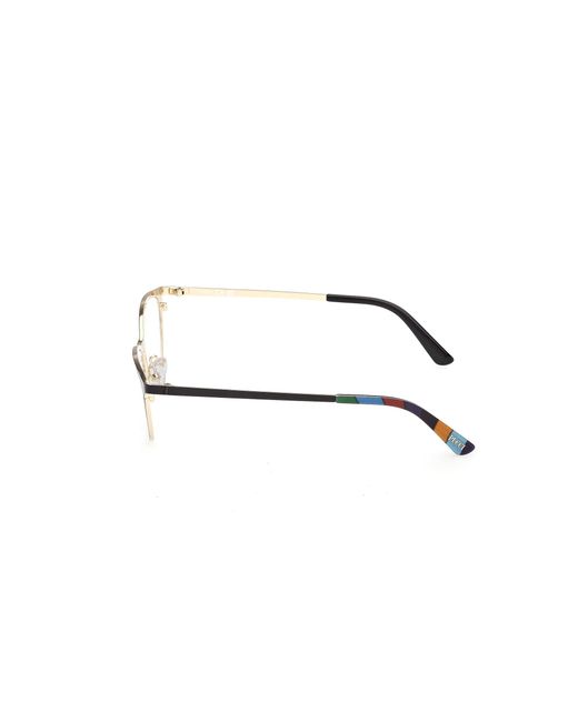 Emilio Pucci Black Ep5280 005 Optical Frames Metal Cat Eye Normal
