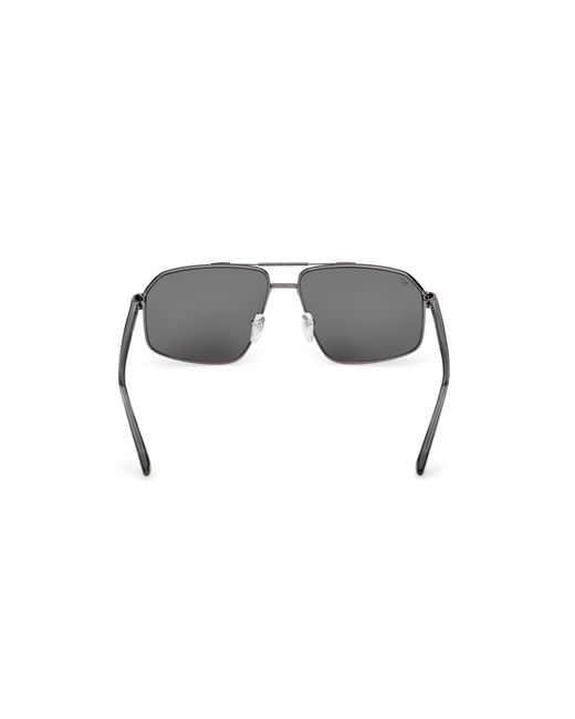Web Black We0395 08A Sunglasses Smoke Squared Normal for men