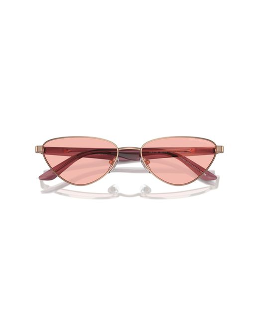 Emporio Armani Black Ea2153 3011/5 Sunglasses Metal Geometric Normal