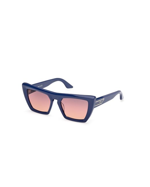 Gcds Black Gd0065 90K Sunglasses Acetate Cat Eye Normal