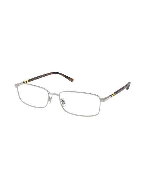 Polo Ralph Lauren Black Ph1235 9423 Optical Frames Metal Squared Normal for men