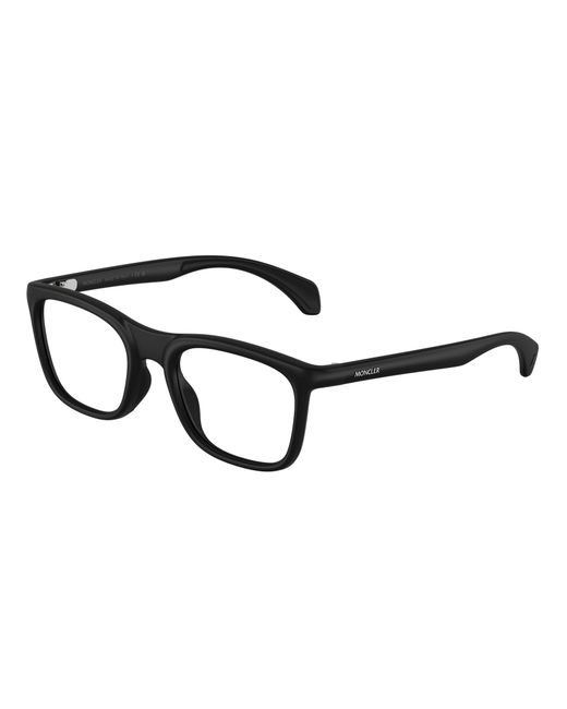 Moncler Black Me3005U 5006 Optical Frames Injected Transparent Squared Normal