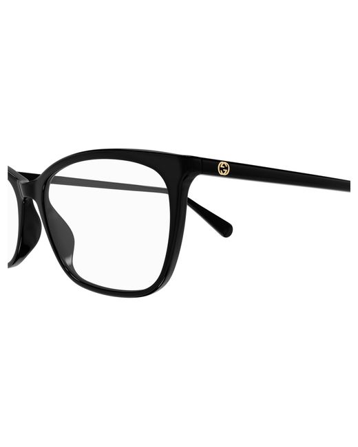 Gucci Black Gg1930O 001 Optical Frames Acetate Transparent Squared