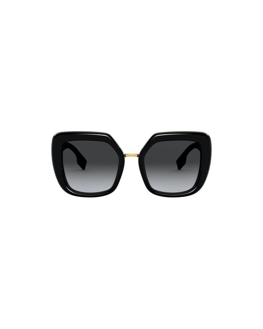 Burberry Black Be4315 Charlotte 3001T3 Sunglasses Plastic Squared Polarized Shaded