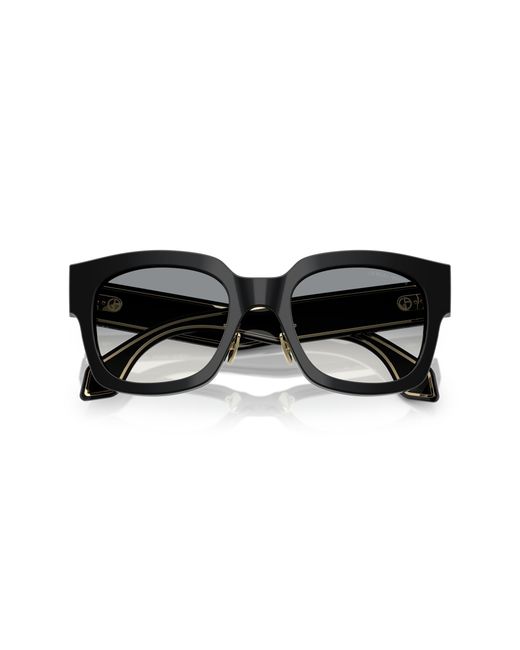 Giorgio Armani Black Ar8223 500111 Sunglasses Acetate Squared Normal Shaded