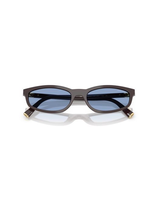 Miu Miu Black Mu A06S 22C60O Sunglasses Acetate Geometric Normal