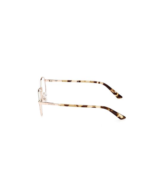 Guess Black Gu8274 033 Optical Frames Aluminum Round Normal