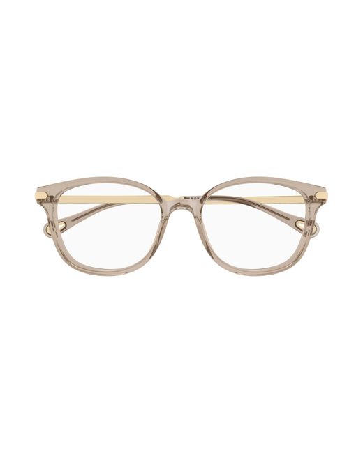 Chloé Black Ch0359O 004 Optical Frames Acetate Transparent Squared