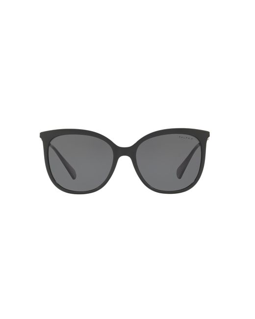 Ralph Lauren Black Ra5248 500181 Sunglasses Injected Butterfly Polarized