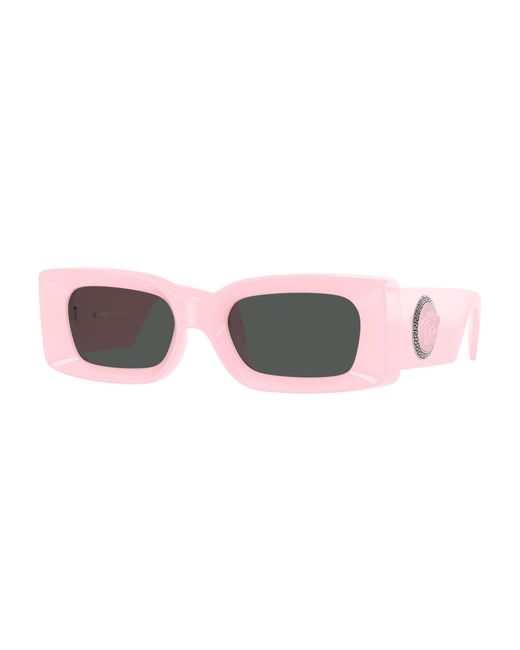 Versace Black Ve4474U 548587 Sunglasses Injected Squared Normal