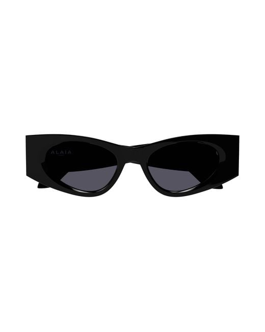 Alaïa Black Aa0075S 001 Sunglasses Acetate Smoke Cat Eye