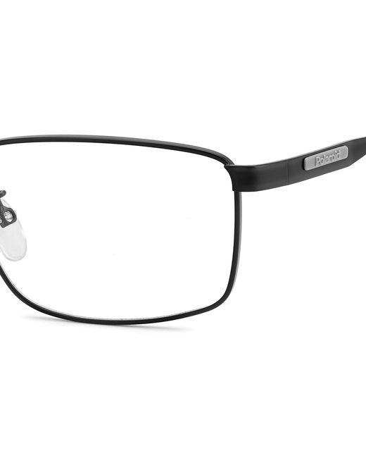Polaroid Black Pld D534/G 003 Optical Frames Metal Squared for men