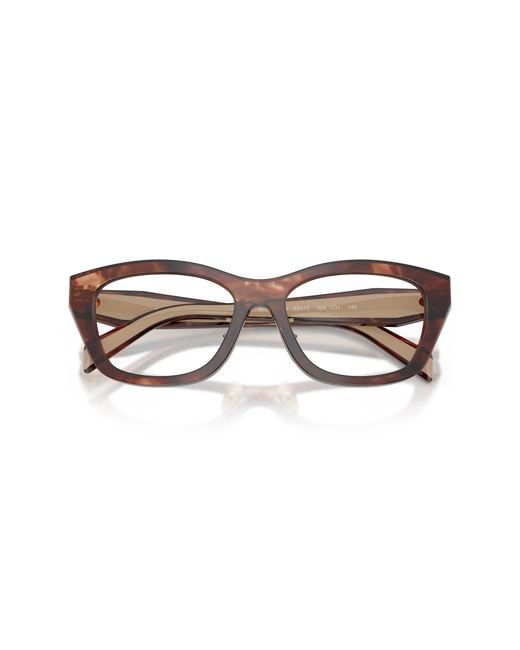 Prada Black Pr D11Vd 00K1O1 Optical Frames Acetate Transparent Geometric Normal