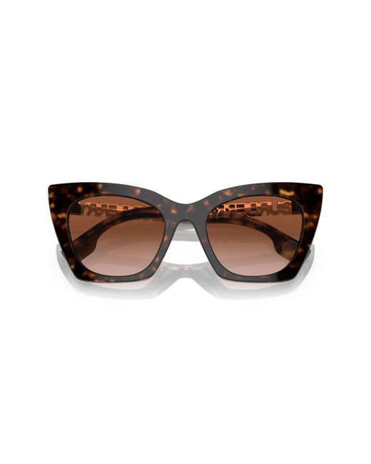 Burberry Black Be4372U Marianne 300213 Sunglasses Acetate Cat Eye Normal Shaded