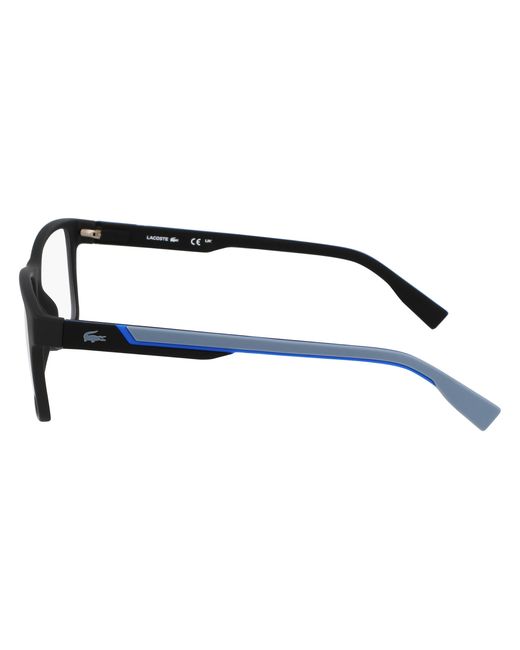 Lacoste Black L2707Mag-Set 002 Optical Frames Bio-Inject Squared Normal for men